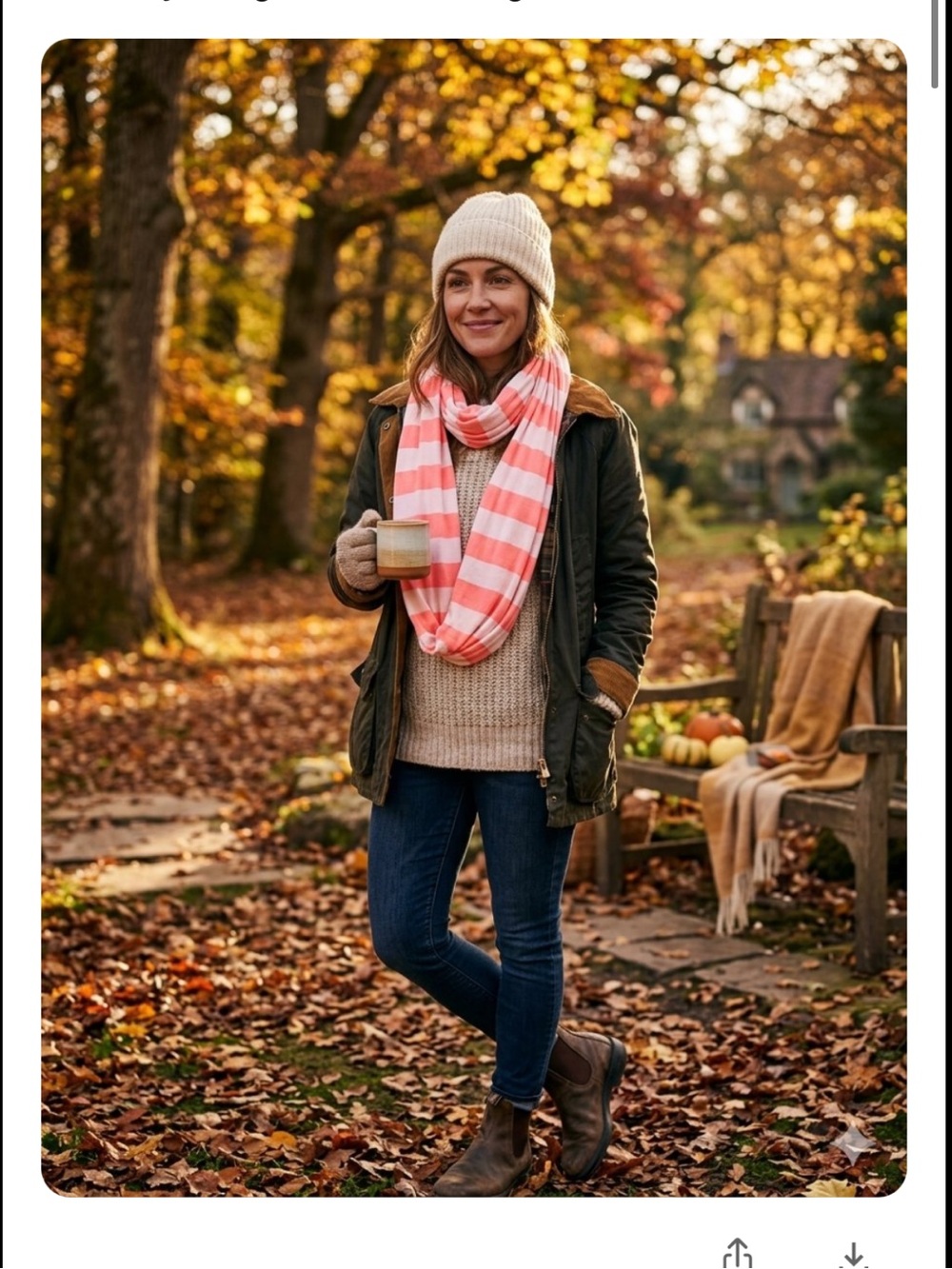 • Lululemon Vinyasa Rulu Scarf Steep Stripe
Bleached Coral Pink White